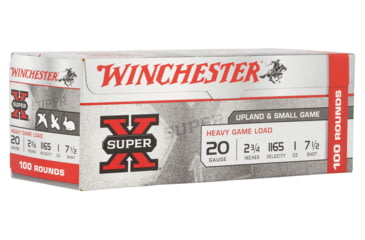 Image of Winchester Ammo XU20H7VP Super-X High Brass Game 20 Gauge 2.75 1 Oz 7.5 Shot 10