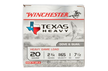 Image of Winchester Ammo XU20HT7 Super-X Heavy Game Load 20 Gauge 2.75 7 Shot 25 Bx/ 10