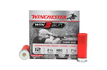 Image of Winchester 3Gun 12ga 2.75 2.75 dram 1oz 7.5sh /25 XLT127TG