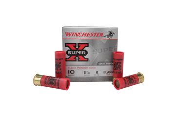 Image of Winchester Super-X Shotshell 10 Gauge 0 oz 2.875in Blanks Ammo, 25 Rounds, XBP10