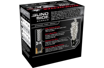 Image of Winchester Blind Side 12 Gauge 1 1/4 oz 2.75in Centerfire Shotgun Ammo, 25 Rounds, SBSPH125