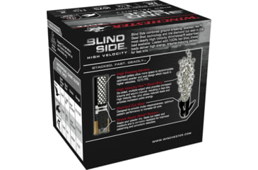 Image of Winchester Blind Side 12 Gauge 1 3/8 oz 3.5in Centerfire Shotgun Ammo, 25 Rounds, SBS12LHV2