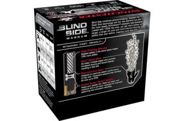 Image of Winchester Blind Side 12 Gauge 1 3/8 oz 3in Centerfire Shotgun Ammo, 25 Rounds, SBSPH1235