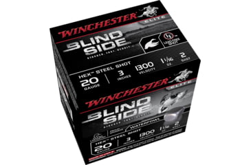 Image of Winchester Blind Side 20 Gauge 1 1/16 oz 3in Centerfire Shotgun Ammo, 25 Rounds, SBS2032