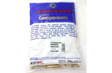Image of Winchester Bulk Components Winchester Unprimed Brass Rifle Cartridge Cases 100/ct .223 Rem, CSWBW223RU1