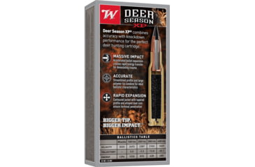 Image of Winchester Deer Season XP .223 Remington 64 grain Extreme Point Polymer Tip Centerfire Rifle Ammo, 20 Rounds, X223DS