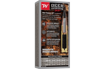 Image of Winchester Deer Season XP .300 AAC Blackout 150 grain Extreme Point Polymer Tip Centerfire Rifle Ammo, 20 Rounds, X300BLKDS
