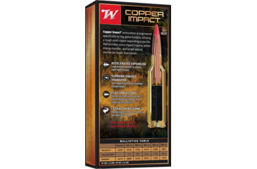 Image of Winchester Deer Season XP Copper Impact .300 Winchester Short Magnum 150 Grain Copper Extreme Point Centerfire Rifle Ammo, 20 Rounds, X300SCLF