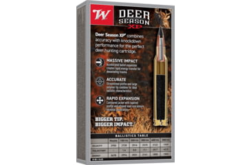 Image of Winchester Deer XP Winchester .300 Winchester Magnum 180gr Rifle Brass Rifle Ammo, 20 Round, X300DS2