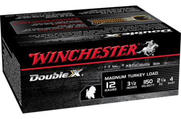 Image of Winchester Double X 12 Gauge 2 1/4 oz 3.5in Centerfire Shotgun Ammo, 10 Rounds, XXT12L4