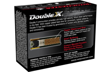 Image of Winchester Double X 12 Gauge 2 oz 3.5in Centerfire Shotgun Ammo, 10 Rounds, STH12355