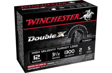 Image of Winchester Double X 12 Gauge 2 oz 3.5in Centerfire Shotgun Ammo, 10 Rounds, STH12355
