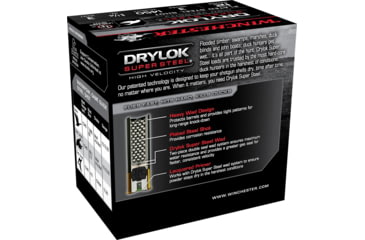 Image of Winchester Drylok 12 Gauge 1 1/4 oz 3in Centerfire Shotgun Ammo, 25 Rounds, SSH1233