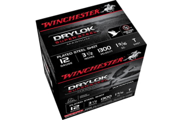 Image of Winchester Drylok 12 Gauge 1 9/16 oz 3.5in Centerfire Shotgun Ammo, 25 Rounds, XSC12LT