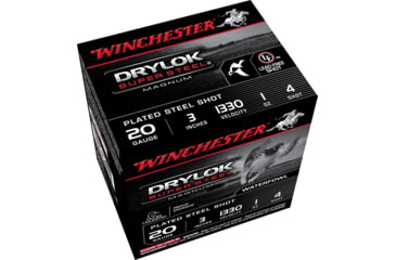 Image of Winchester Drylok 20 Gauge 1 oz 3in Centerfire Shotgun Ammo, 25 Rounds, XSM2034
