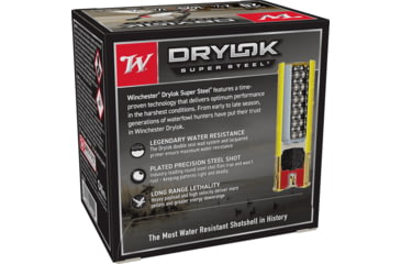 Image of Winchester Drylok Steel Magnum 20 Gauge 3/4 oz 2-3/4in Shotgun Ammo, 25 Round, Size 2, XS202