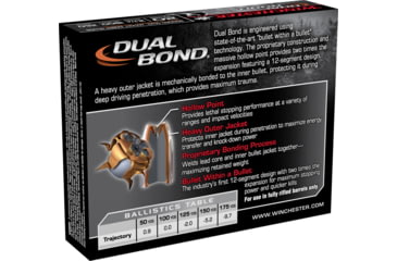 Image of Winchester Dual Bond Shotshell 20 Gauge 260 grain 2.75in Centerfire Shotgun Slug Ammo, 5 Rounds, SSDB20