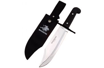Image of Winchester Knives Bowie Knife 9 1/2in Blade w/ Embroidered Heavy Duty Nylon Sheath, Box W 40 14030 B