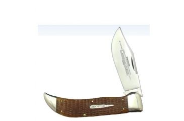 Image of Winchester Knives Large, 1 Blade Clasp Knife w/ Burnt Orange Bone Handle W 18 19108