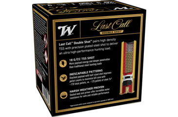 Image of Winchester Last Call Double Shot 20 Gauge 1 oz 3 in Steel #2.5 &amp; TSS #9 Shotgun Ammo, 25 Rounds, LCDS2039