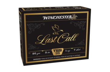 Image of Winchester Last Call Tss 20 Gauge, 1 oz, 3 in, Plastic, #7 Shot Size, 10 Rounds Shotgun Ammo, LCTSS2037