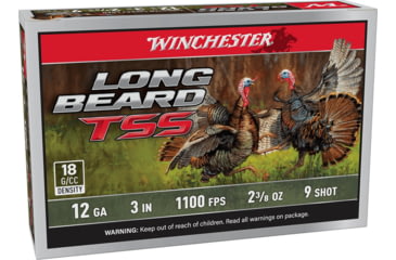 Image of Winchester Long Beard Tss 12ga 3 2-3/8oz #9 5rd
