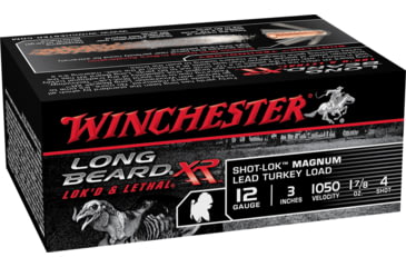 Image of Winchester LONG BEARD XR 12 Gauge 1 7/8 oz 3in Centerfire Shotgun Ammo, 10 Rounds, STLB123M4