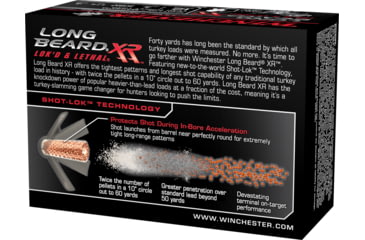 Image of Winchester LONG BEARD XR 12 Gauge 1 7/8 oz 3in Centerfire Shotgun Ammo, 10 Rounds, STLB123M4