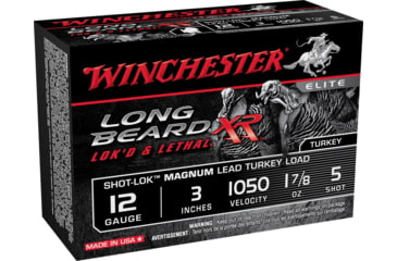 Image of Winchester LONG BEARD XR 12 Gauge 1 7/8 oz 3in Centerfire Shotgun Ammo, 10 Rounds, STLB123M5