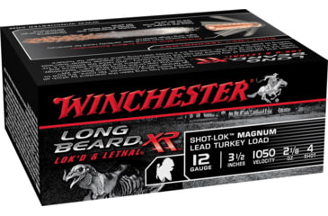Image of Winchester LONG BEARD XR 12 Gauge 2 1/8 oz 3.5in Centerfire Shotgun Ammo, 10 Rounds, STLB12LM4