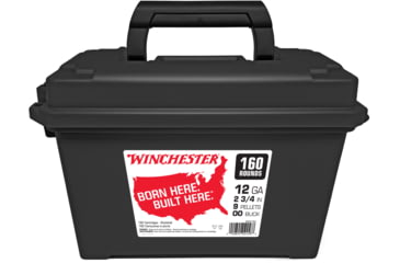 Image of Winchester MG BUCK 12 Gauge 9 Pellets 2.75in Centerfire Shotgun Buckshot Ammo, 160 Rounds, WW12C