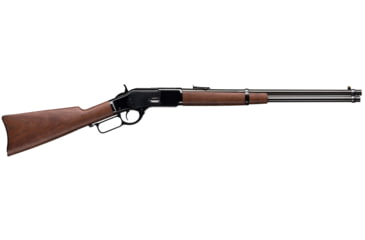 Image of Winchester 1873 Carbine Lever Action Rifle, .357 Magnum/.38 Special, 20in Barrel, 1-18.75, Walnut Stock, Blued, 534255137-FRRMPG