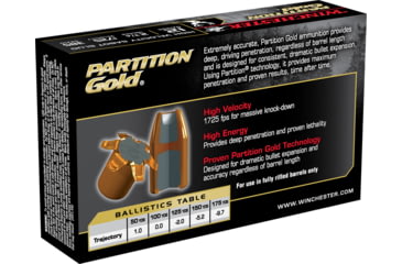 Image of Winchester PARTITION GOLD 12 Gauge 385 grain 2.75in Centerfire Shotgun Slug Ammo, 5 Rounds, SSP12