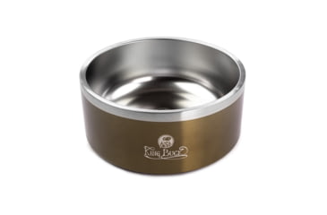 Image of Winchester Pet King Buck Dog Bowl, Antique Bronze, 8 cup, KB-DB-AB-8C-1