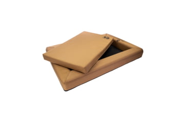 Image of Winchester Pet King Buck Orthopedic Sporting Dog Kennel Mat, Bronze, S/M, KB-KNLMT-BRNZ-S/M-1