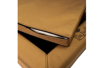 Image of Winchester Pet King Buck Orthopedic Sporting Dog Kennel Mat, Bronze, S/M, KB-KNLMT-BRNZ-S/M-1