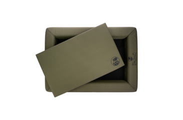 Image of Winchester Pet King Buck Orthopedic Sporting Dog Kennel Mat, Olive, S/M, KB-KNLMT-OLV-S/M-1