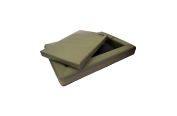 Image of Winchester Pet King Buck Orthopedic Sporting Dog Kennel Mat, Olive, S/M, KB-KNLMT-OLV-S/M-1