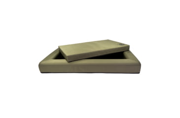 Image of Winchester Pet King Buck Orthopedic Sporting Dog Kennel Mat, Olive, S/M, KB-KNLMT-OLV-S/M-1