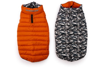 Image of Winchester Pet Puffer Jacket, Camo Black, XXL, WP-PJ-CMOBLK-XXL-1
