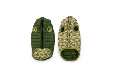 Image of Winchester Pet Puffer Jacket, Camo Green, L, WP-PJ-CMOGRN-L-1