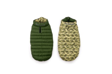 Image of Winchester Pet Puffer Jacket, Camo Green, L, WP-PJ-CMOGRN-L-1