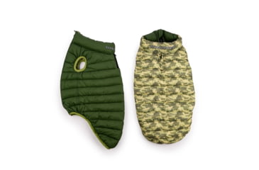Image of Winchester Pet Puffer Jacket, Camo Green, L, WP-PJ-CMOGRN-L-1