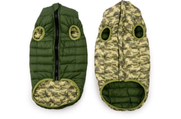 Image of Winchester Pet Puffer Jacket, Camo Green, XL, WP-PJ-CMOGRN-XL-1