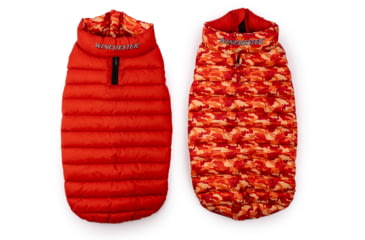 Image of Winchester Pet Puffer Jacket, Camo Red, XXL, WP-PJ-CMORD-XXL-1