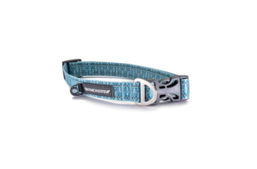 Image of Winchester Pet Webbed Collar, Aqua Haze, L, WP-WC-AH-L-1
