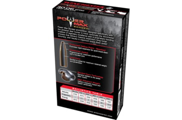 Image of Winchester Power Max BondeD .30-06 Springfield 180 grain Notched Protected Hollow Point Brass Cased Centerfire Rifle Ammo, 20 Rounds, X30064BP