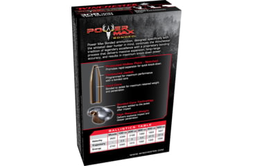 Image of Winchester Power Max BondeD .308 Winchester 180 grain Bonded Rapid Expansion Protected Hollow Point Centerfire Rifle Ammo, 20 Rounds, X3086BP
