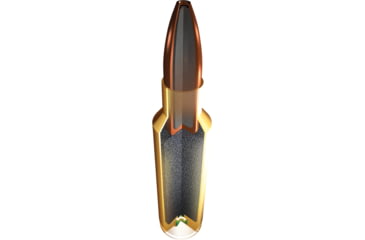 Image of Winchester Power Max BondeD .338 Win Mag 200 grain Bonded Rapid Expansion Protected Hollow Point Brass Cased Centerfire Rifle Ammo, 20 Rounds, X3381BP