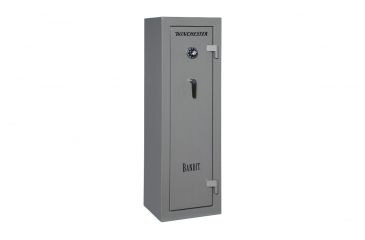 Image of Winchester Safes Bandit 9, 10 Gun Safe, 45 Min Fire Rating, U.L. Listed Mechanical Lock, Gunmetal Gray, 9.2 cu. Ft, B-5618F1-9-10-M
